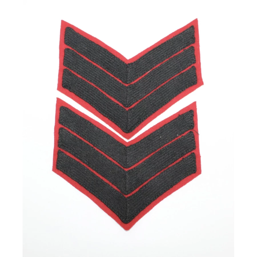 Paire de grades Sergent Light Infantry British Army