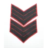 Pair ranks Sergeant Light Infantry British Army