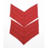 Paire de grades Sergent Light Infantry British Army