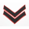 Paire de grades Lance-Corporal Light Infantry British Army