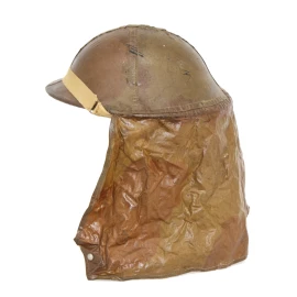 Helmet MKII Canadian 1942 & Anti-gas Helmet Cover