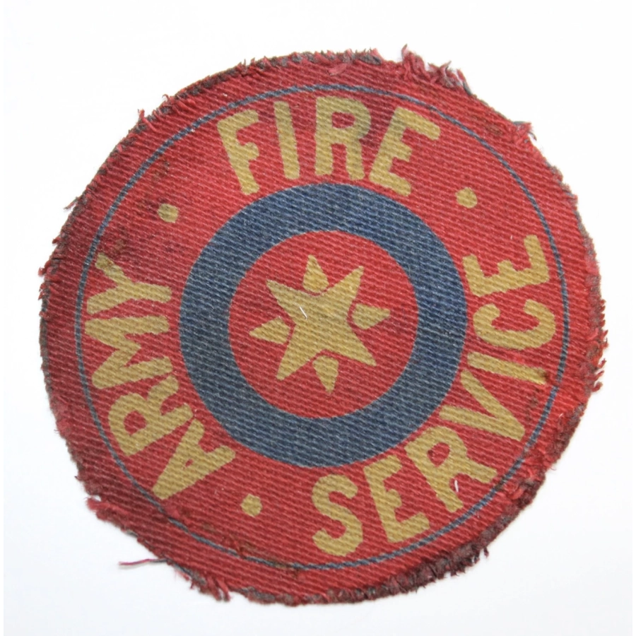 Patch Army Fire Service British Patch Army Fire Service British