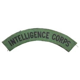 Title Intelligence Corps British Army