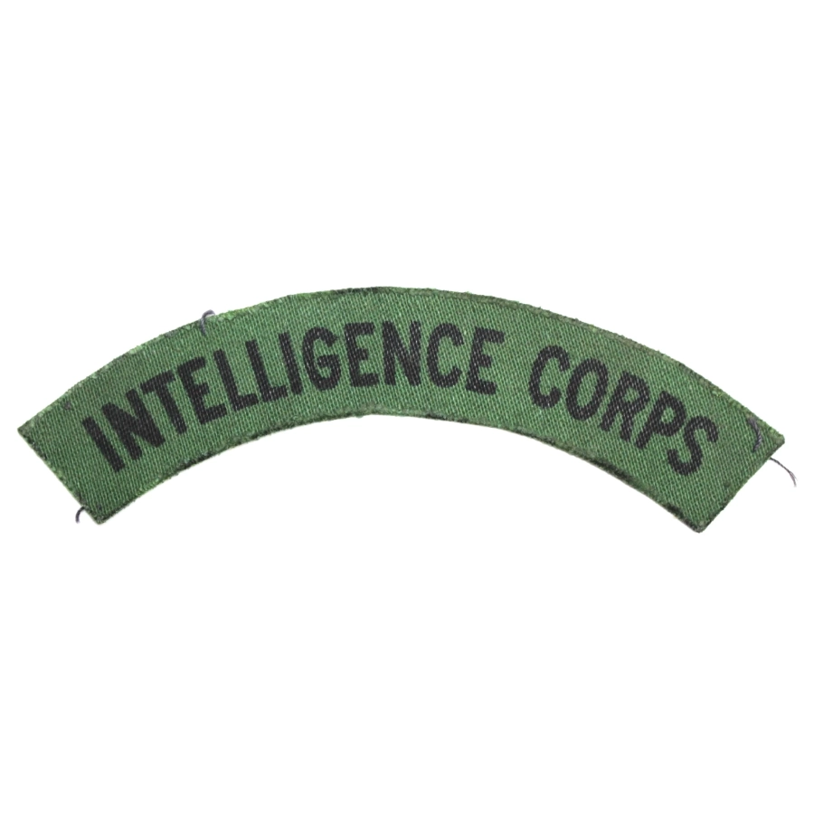 Title Intelligence Corps British Army