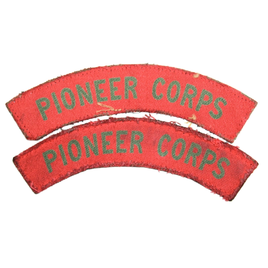 Titles Pionner Corps British Army