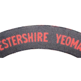 Title Leicestershire Yeomanry British Army