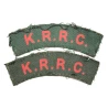 Titles The King's Royal Rifle Corps British