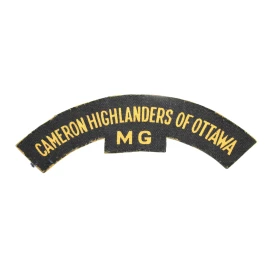 Title Cameron Highlanders of Ottawa Canadien
