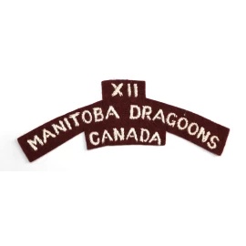 Title XII Manitoba Dragoons Canada