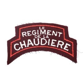 Title Le regiment de la Chaudiere Canadian