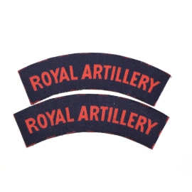 Titles Royal Artillery British Army