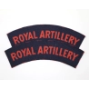 Titles Royal Artillery British Army