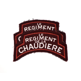 Titles Le regiment de la Chaudiere Canadian
