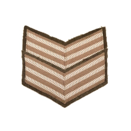 Paire de grades Sergent Canadian Army