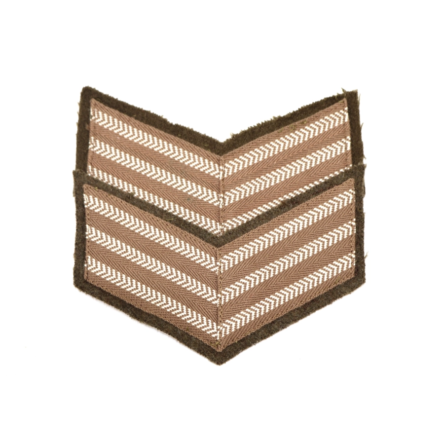 Paire de grades Sergent Canadian Army